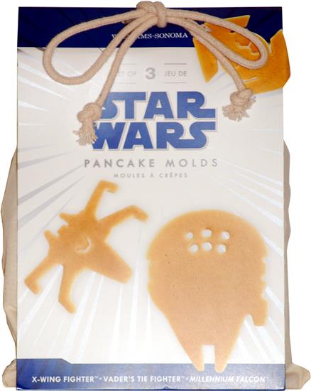 X-Wing Fighter, Vader's TIE Fighter, Millennium Falcon