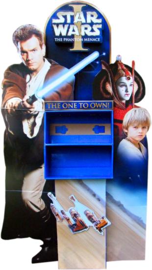 Episode I VHS standee
