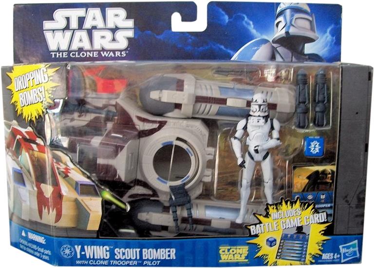 Y-Wing Scout Bomber with Clone Pilot