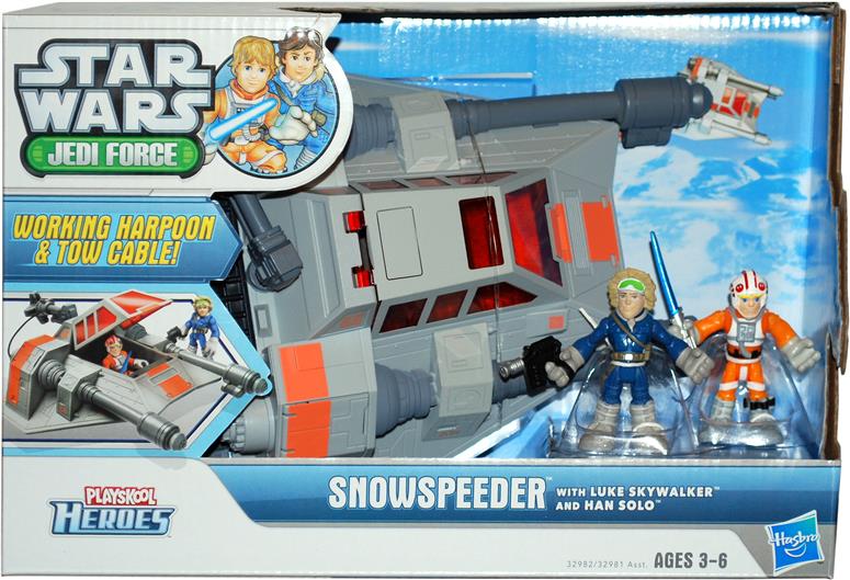 Snowspeeder with Luke Skywalker and Han Solo