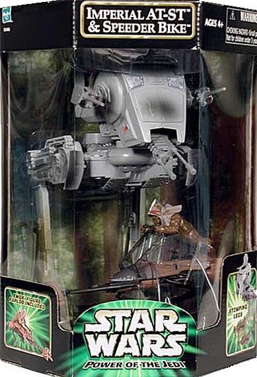 AT-ST and Speederbike