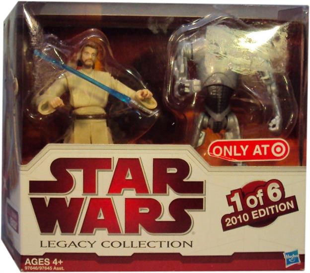 Obi-Wan Kenobi and Super Battle Droid