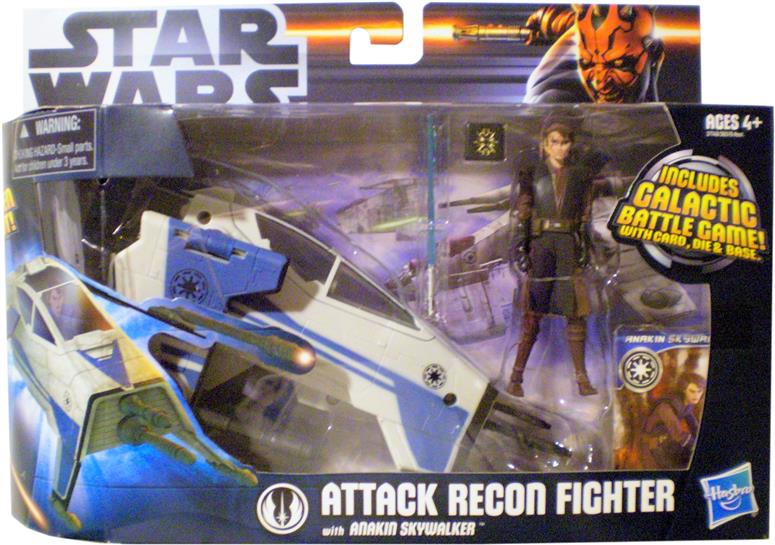 Attack Recon Fighter with Anakin Skywalker