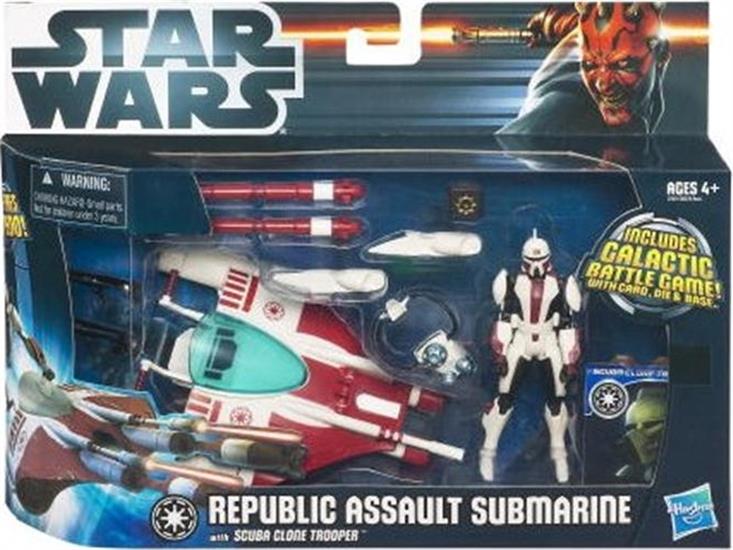Republic Assault Submarine with SCUBA Clone Trooper