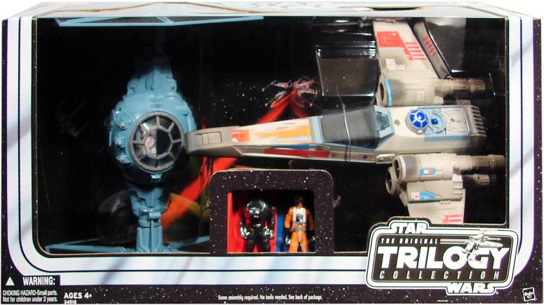 TIE Fighter and X-Wing Fighter