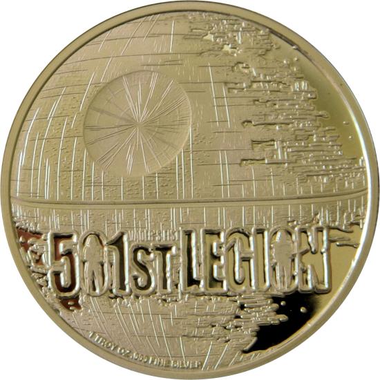 501st Legion Fine Silver (Ver. 1 Fine Silver) 1.5''