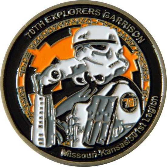 70th Explorers Garrison / Dantooine Base (Ver. 1 Silver) 1.75''