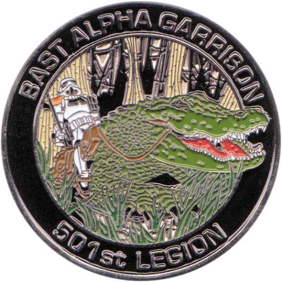 Bast Alpha Garrison 5th anniversary  (Ver. 1 Silver) 1.75''
