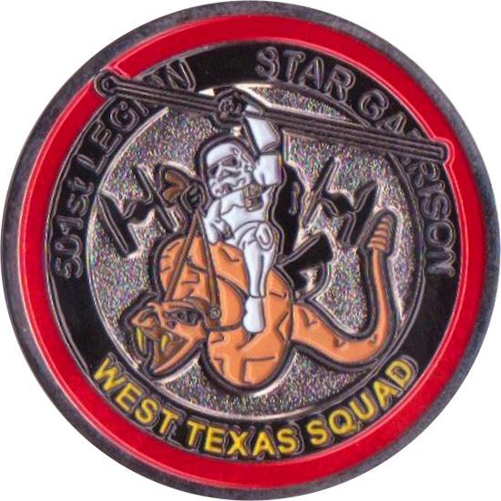 Star Garrison - West Texas Squad (Ver. 1 Silver) 1.5''