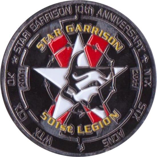 Star Garrison 10th Anniversary (Ver. 1 Silver) 1.5''