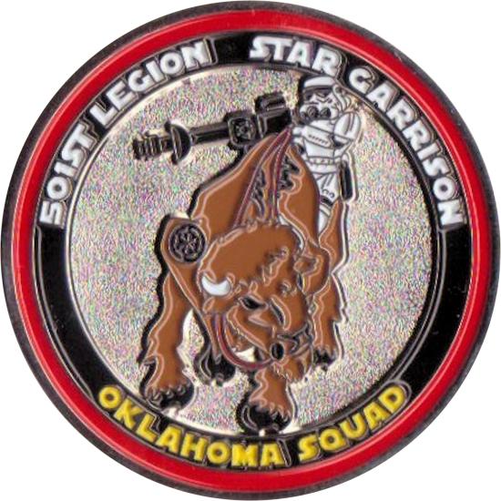 Star Garrison Oklahoma Squad  (Ver. 1 Silver) 1.5''
