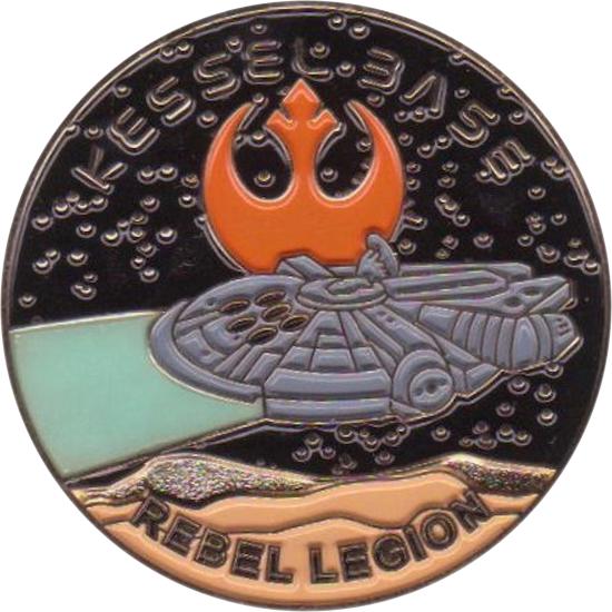 Star Garrison / Kessel Base Gold Coin (Ver. Gold) 1.5''