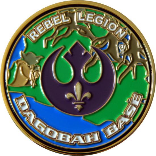 Dagobah Base (Ver. 1 Gold) 1.75''