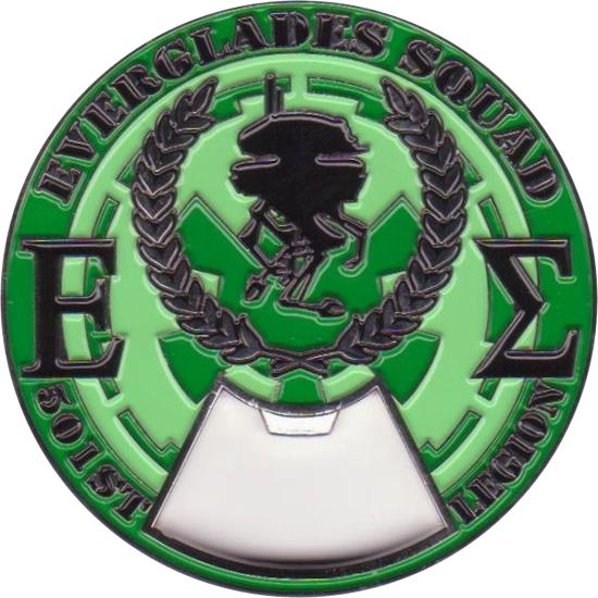 Everglades Squad For Life - Challenge Coin Bottle Opener