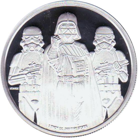 501st Legion Fine Silver (Ver. 2 Fine Silver) 1.5''