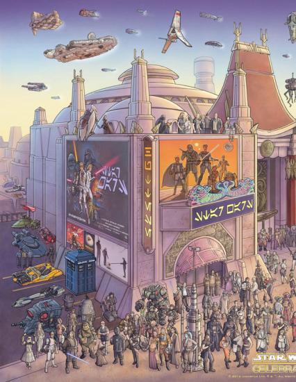 A Fan's Hope, Naam's Huttese Theater, Tatooine