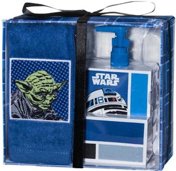 R2-D2 soap dispenser, Yoda hand towel
