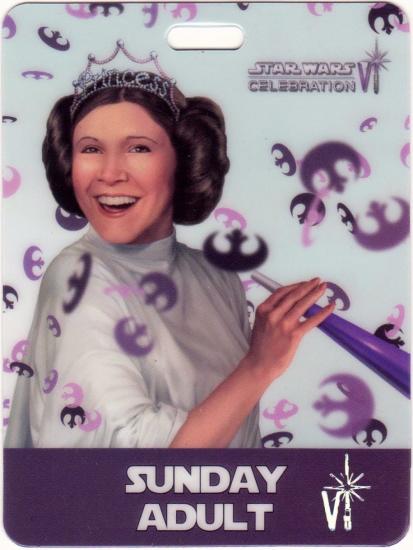 Sunday Adult, Princess Leia