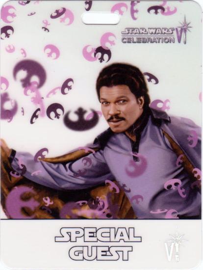 Special Guest, Lando Calrissian