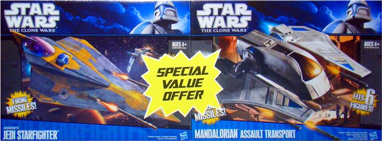 Anakin's Jedi Starfighter / Mandalorian Assault Transport