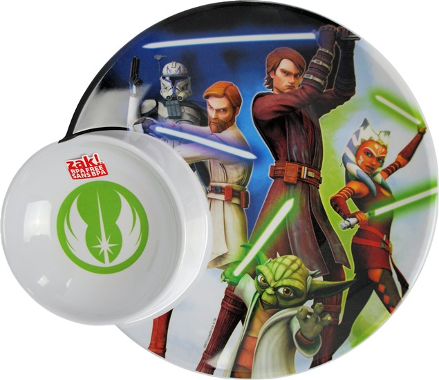 Clone Wars divided plate
