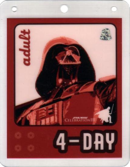 4-day Adult Darth Vader