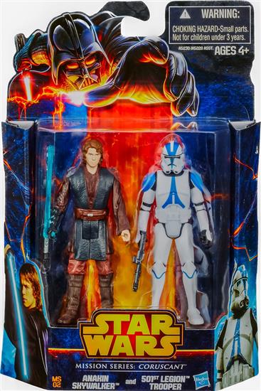 Corsucant: Anakin Skywalker and 501st Legion Trooper