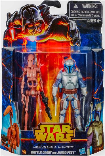 Geonosis: Battle Droid and Jango Fett