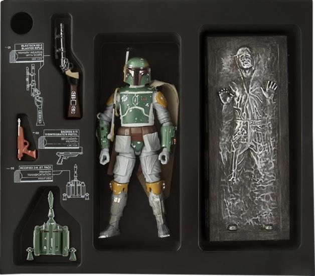 Boba Fett and Han Solo in Carbonite