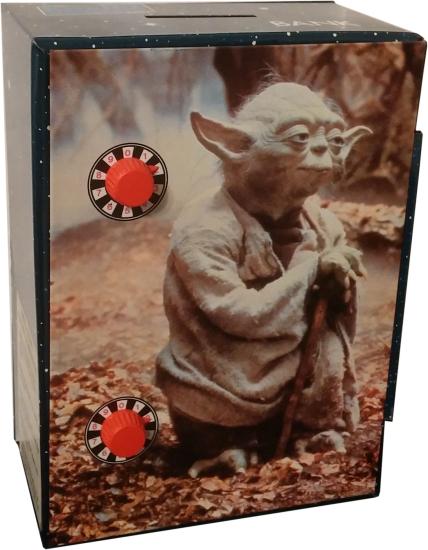 Yoda with combination dials
