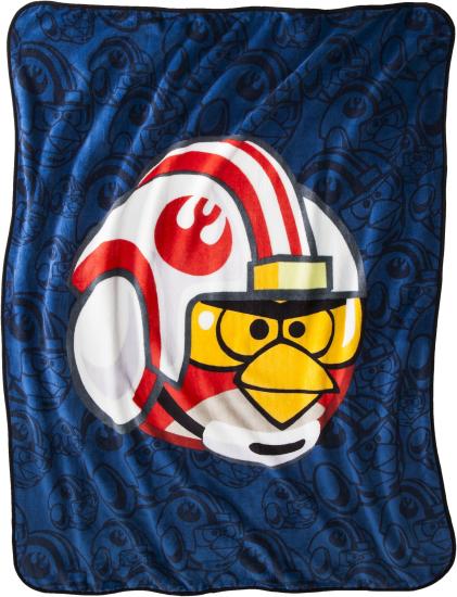 X-Wing Pilot Luke Bird plush throw