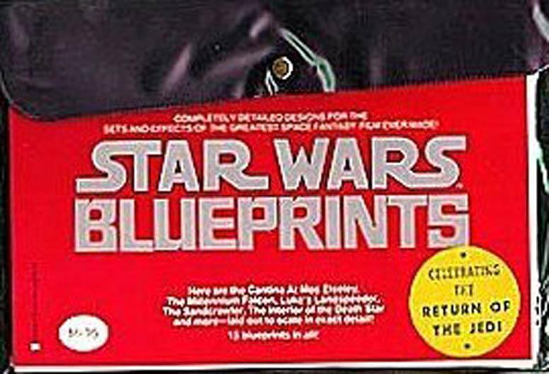 Blueprints, 15 in plastic pouch ROTJ sticker