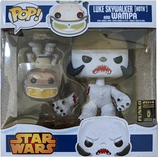 Luke Skywalker (Hoth) and Wampa