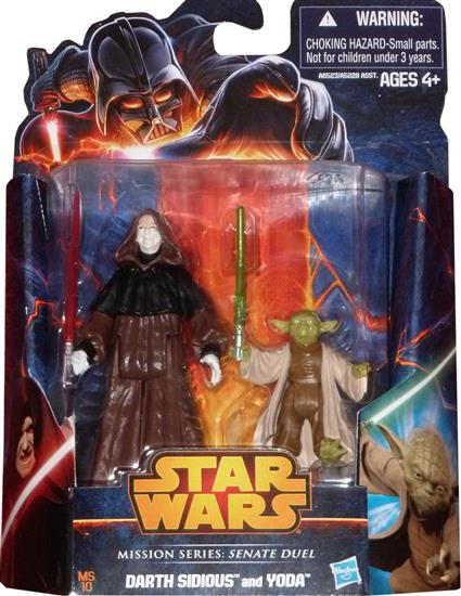 Senate Duel: Darth Sidious and Yoda