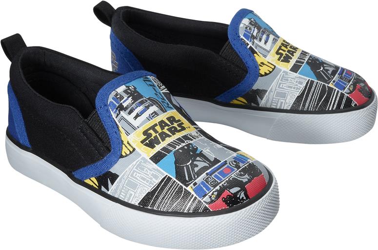 Multi-character slip-on