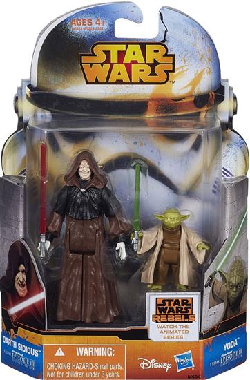 Darth Sidious and Yoda