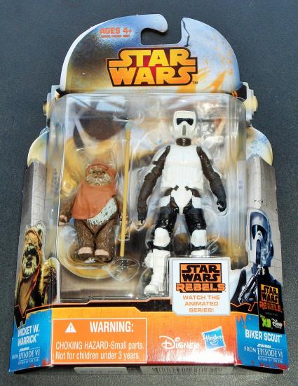 Wicket W. Warrick and Biker Scout