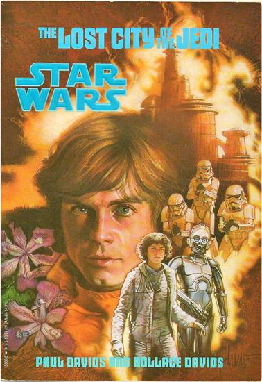 2 The Lost City of the Jedi, blue embossed logo