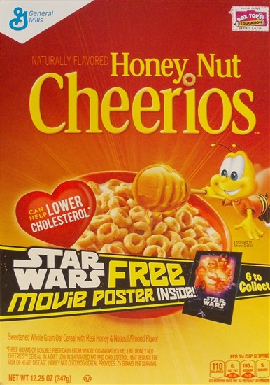 Honey Nut Cheerios 12.25oz.