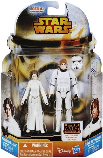Luke Skywalker (Stormtrooper Disguise) and Princess Leia, ANH