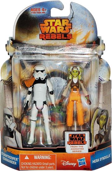 Hera Syndulla and Stormtrooper Commander