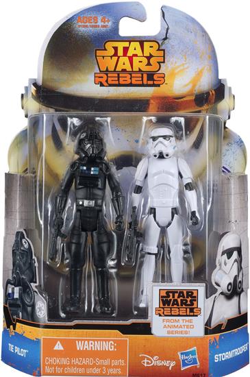 Stormtrooper and TIE Pilot