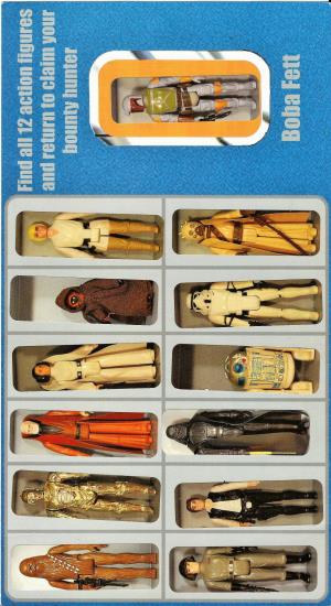 Star Wars Collecting Track Scavenger Hunt game card