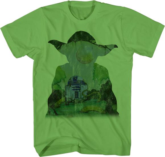 Yoda and R2-D2, Dagobah