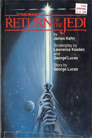 Return of the Jedi, hardcover, book club with dust jacket